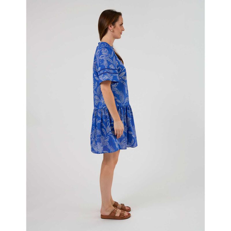 Stella + Gemma Eugenie Dress Corfu Cobalt image number 3